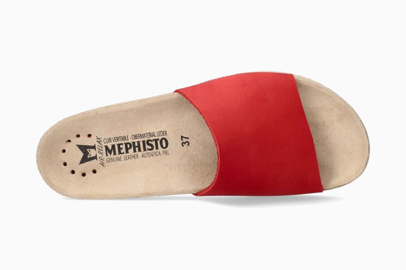 MEPHISTO HANIK , RED NUBUCK