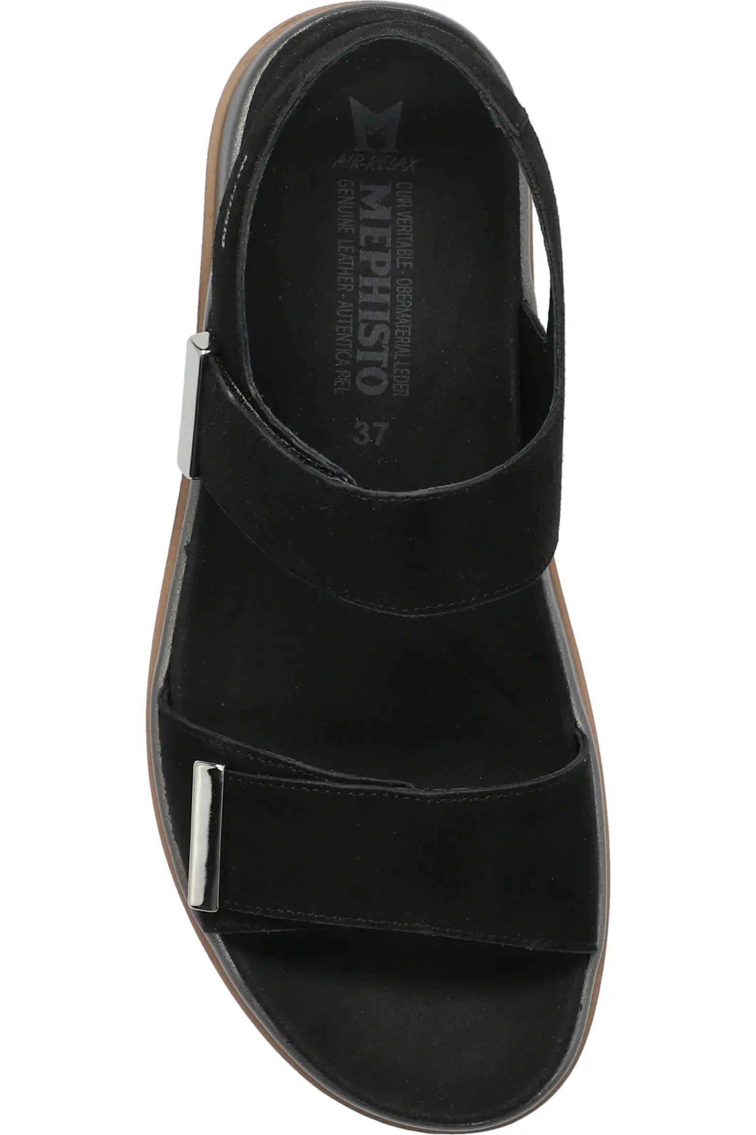 MEPHISTO DOMINICA, BLACK VELCALF PREMIUM
