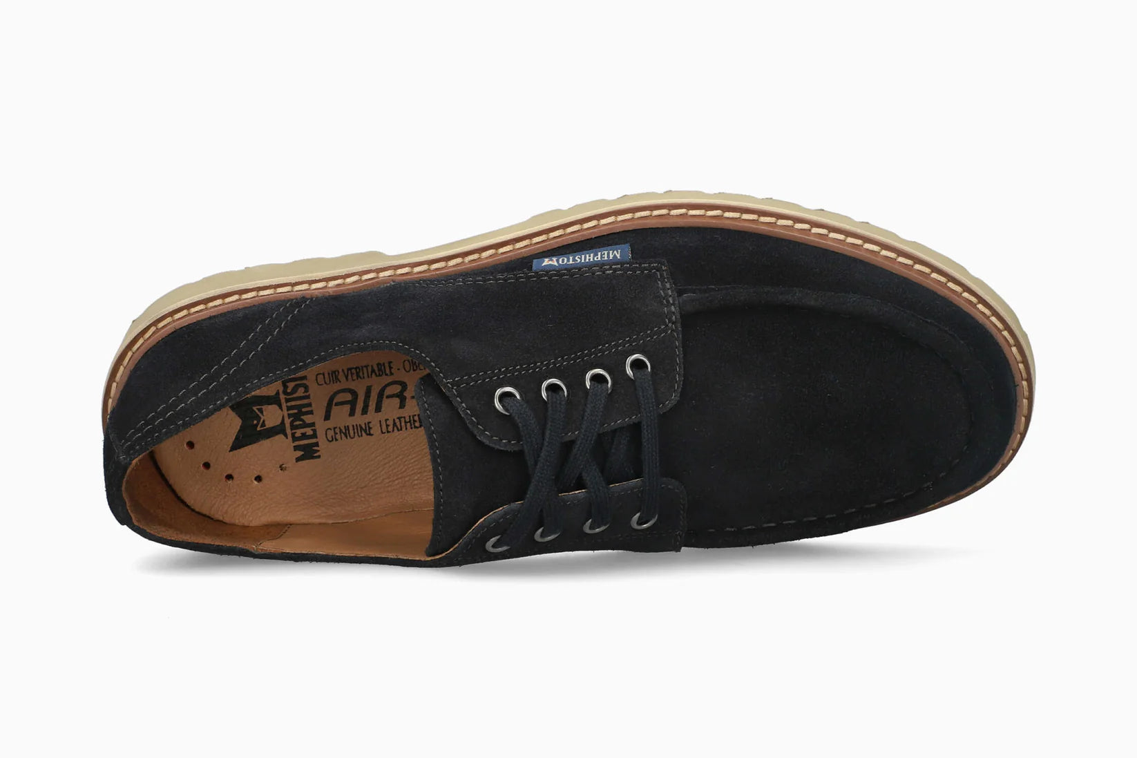 MEPHISTO ALESSANDRO, BLUE VELOUR