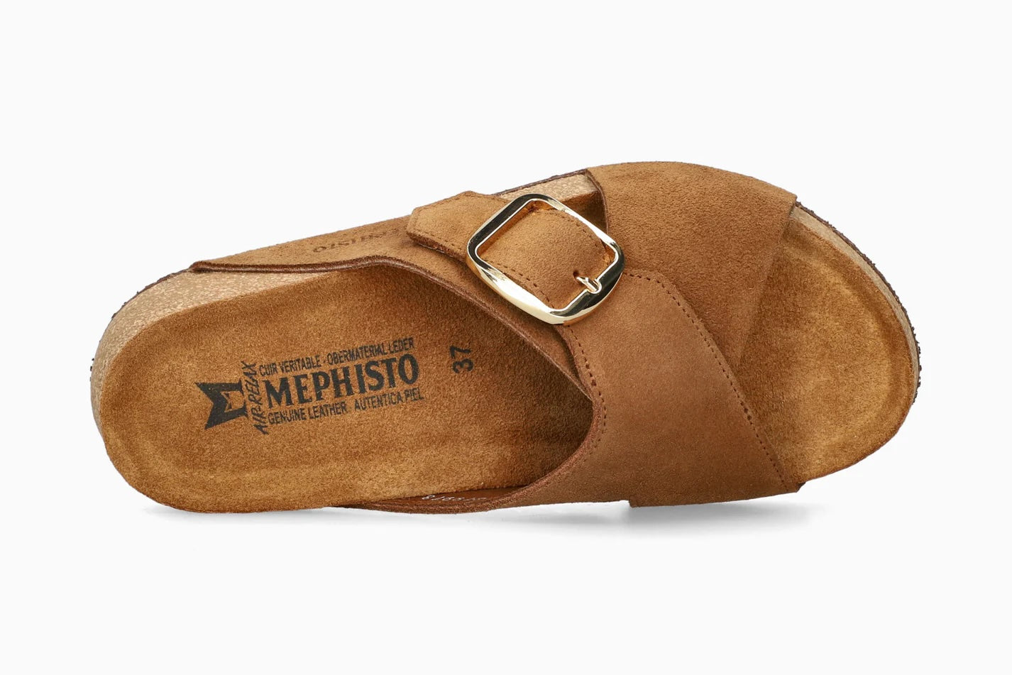 MEPHISTO BERRIE, TOBACCO VELOUR