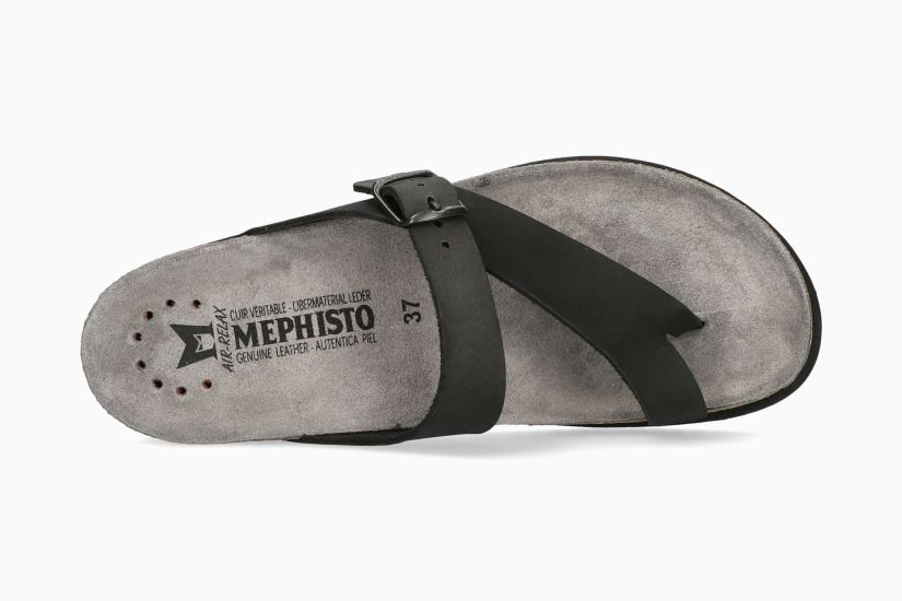 MEPHISTO HELEN, BLACK NUBUCK