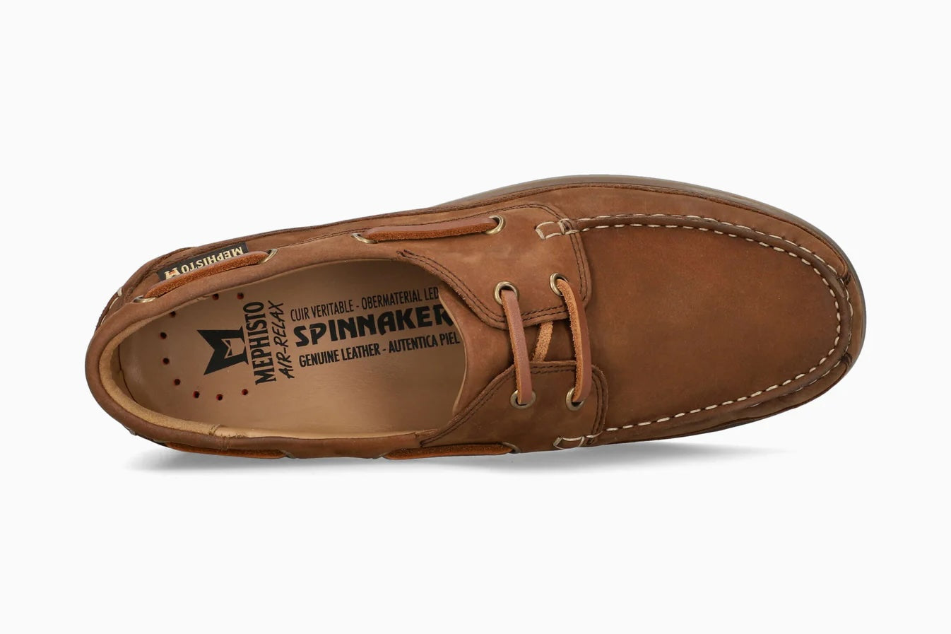 MEPHISTO BOATING, TOBACCO GRIZZLY