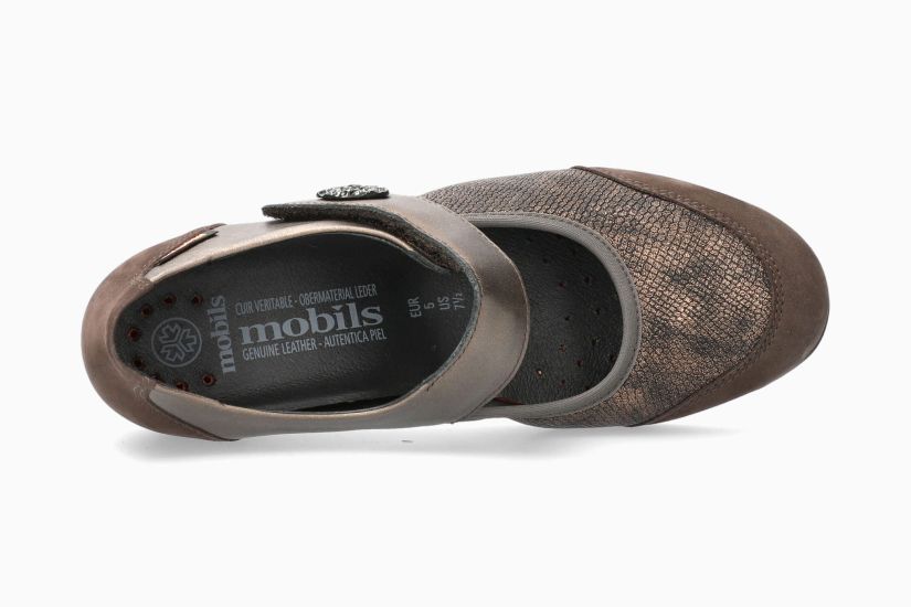 MEPHISTO BATHILDA, DARK BROWN/BRONZE