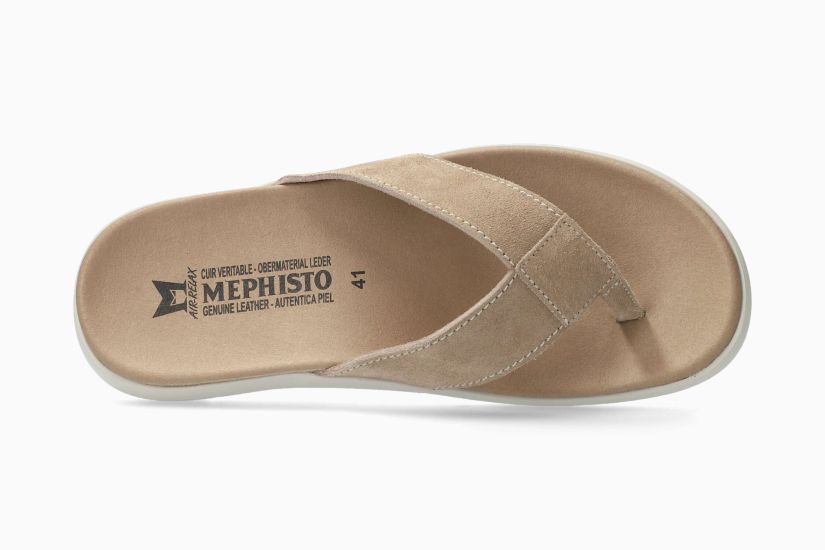 MEPHISTO CHARLY , TAUPE VELOURS