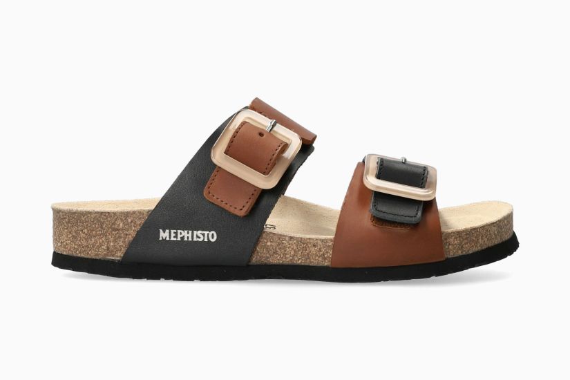 MEPHISTO MADISON , CHESTNUT/BLACK COMBO