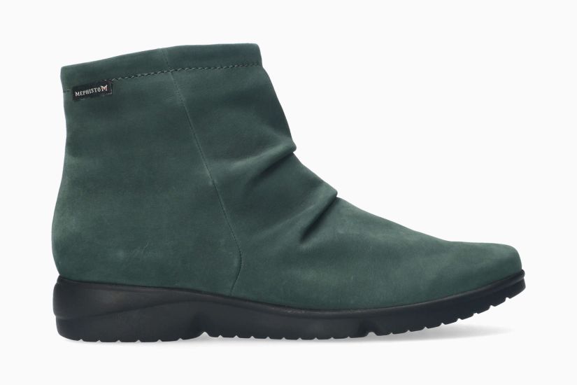 MEPHISTO REZIA, DARK GREEN NUBUCK