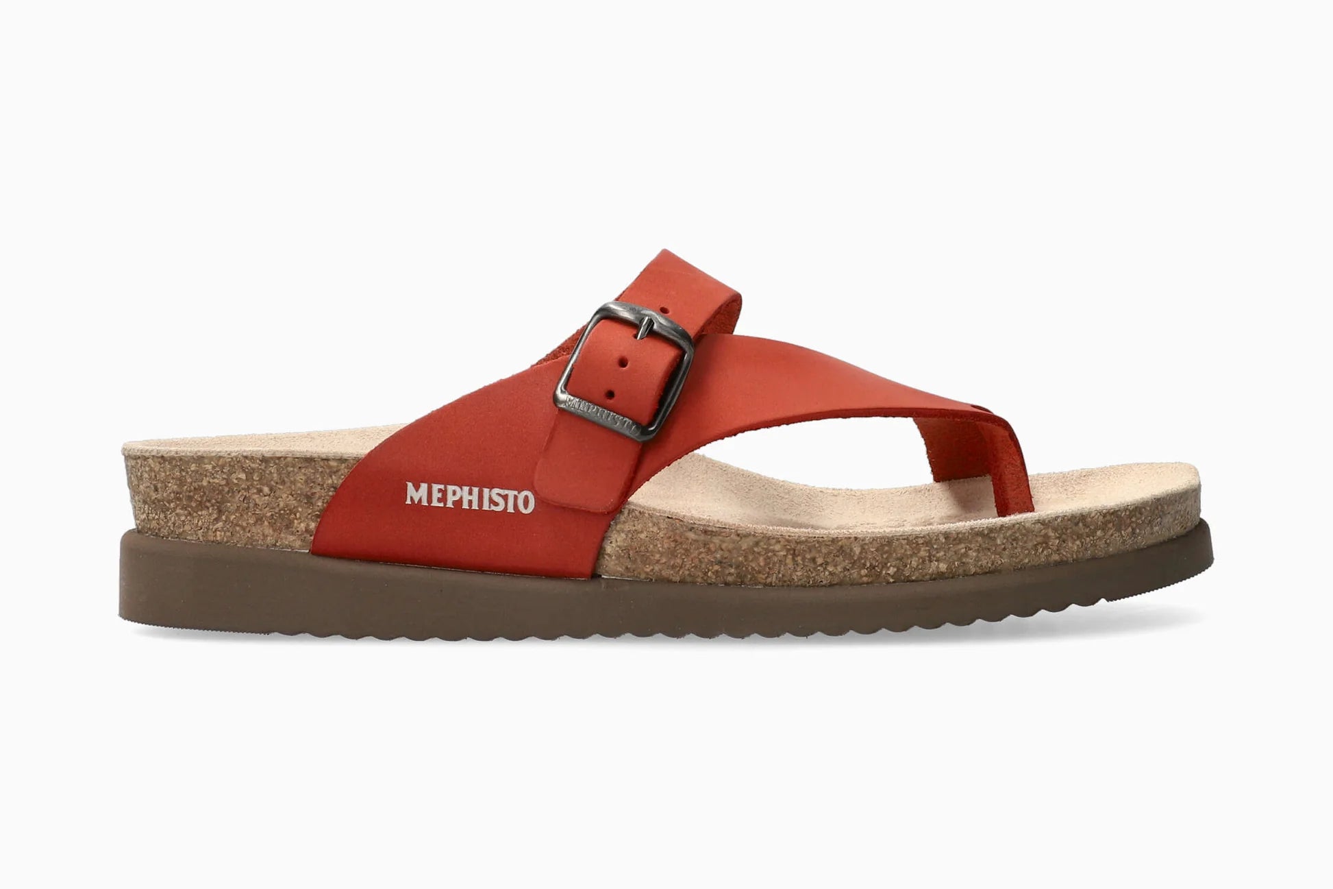 MEPHISTO HELEN, RED SCRATCH (TAUPE SOLE)