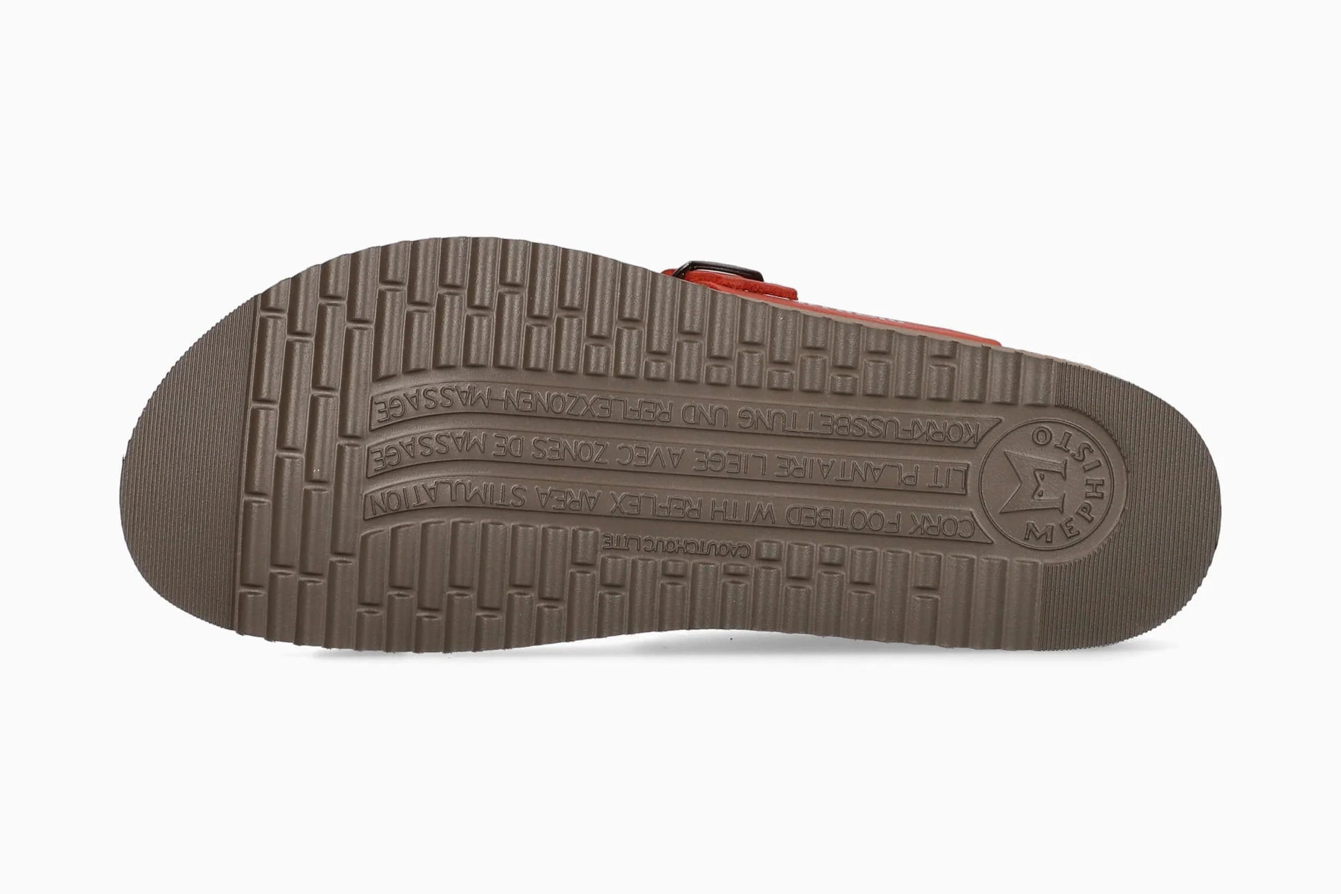 MEPHISTO HELEN, RED SCRATCH (TAUPE SOLE)