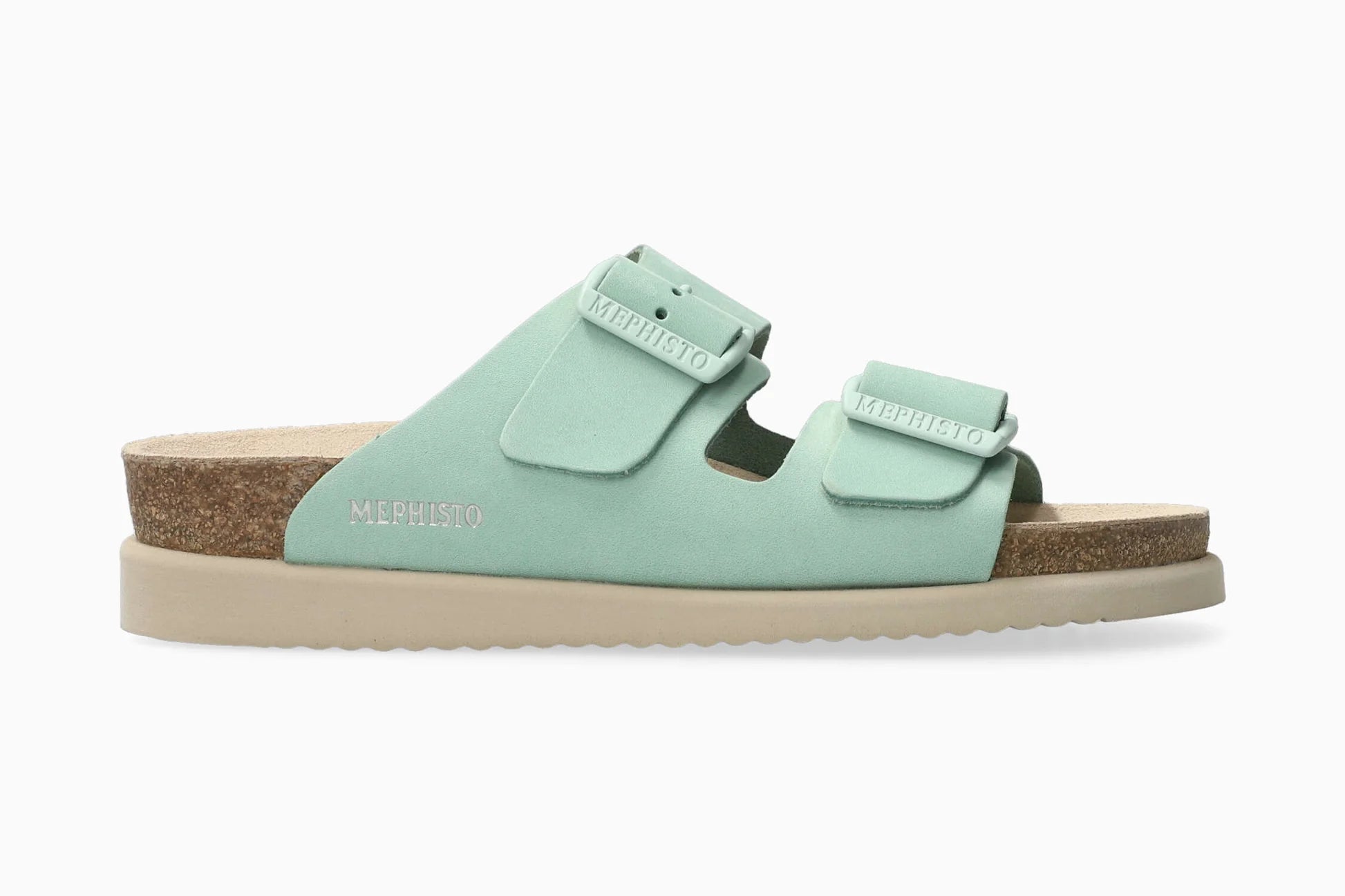 MEPHISTO HESTER, LIGHT GRASS NUBUCK
