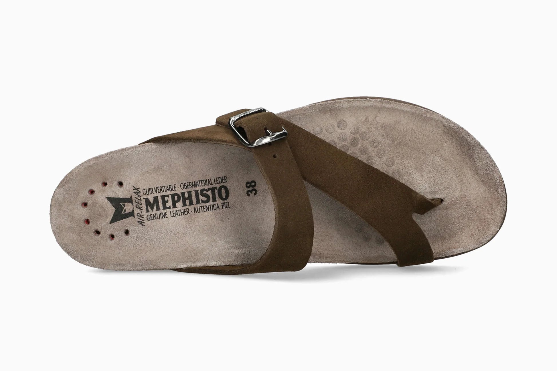 MEPHISTO HELEN, MOSS SANDYVEL (TAUPE SOLE)