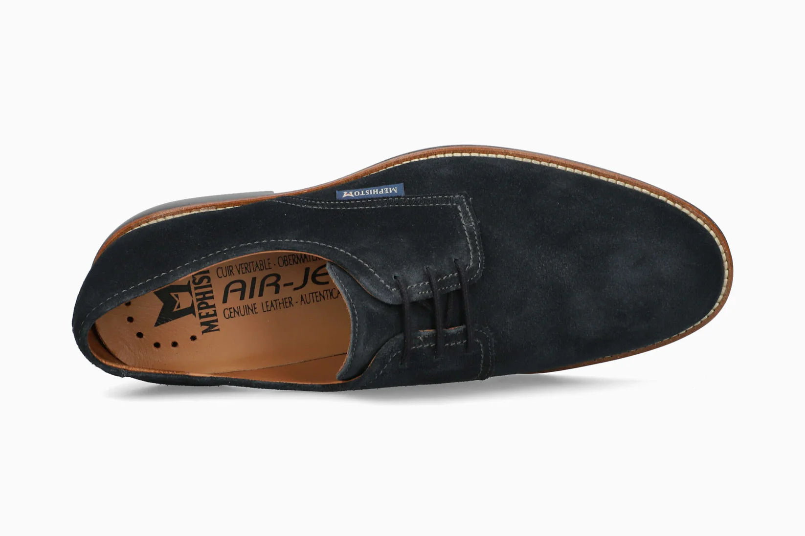 MEPHISTO FEDRIK, BLUE VELOUR