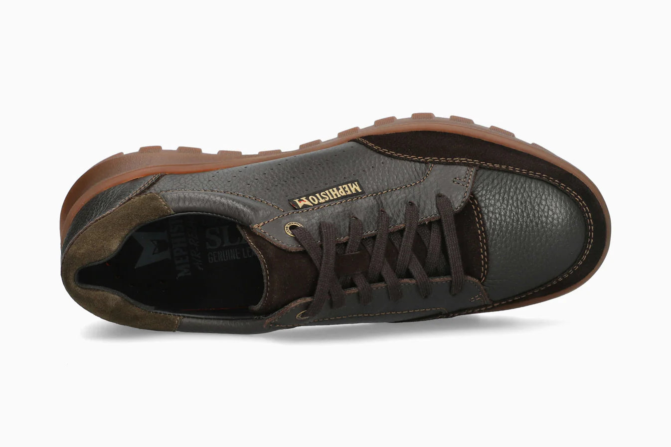MEPHISTO FLYNN, DARK BROWN COMBO