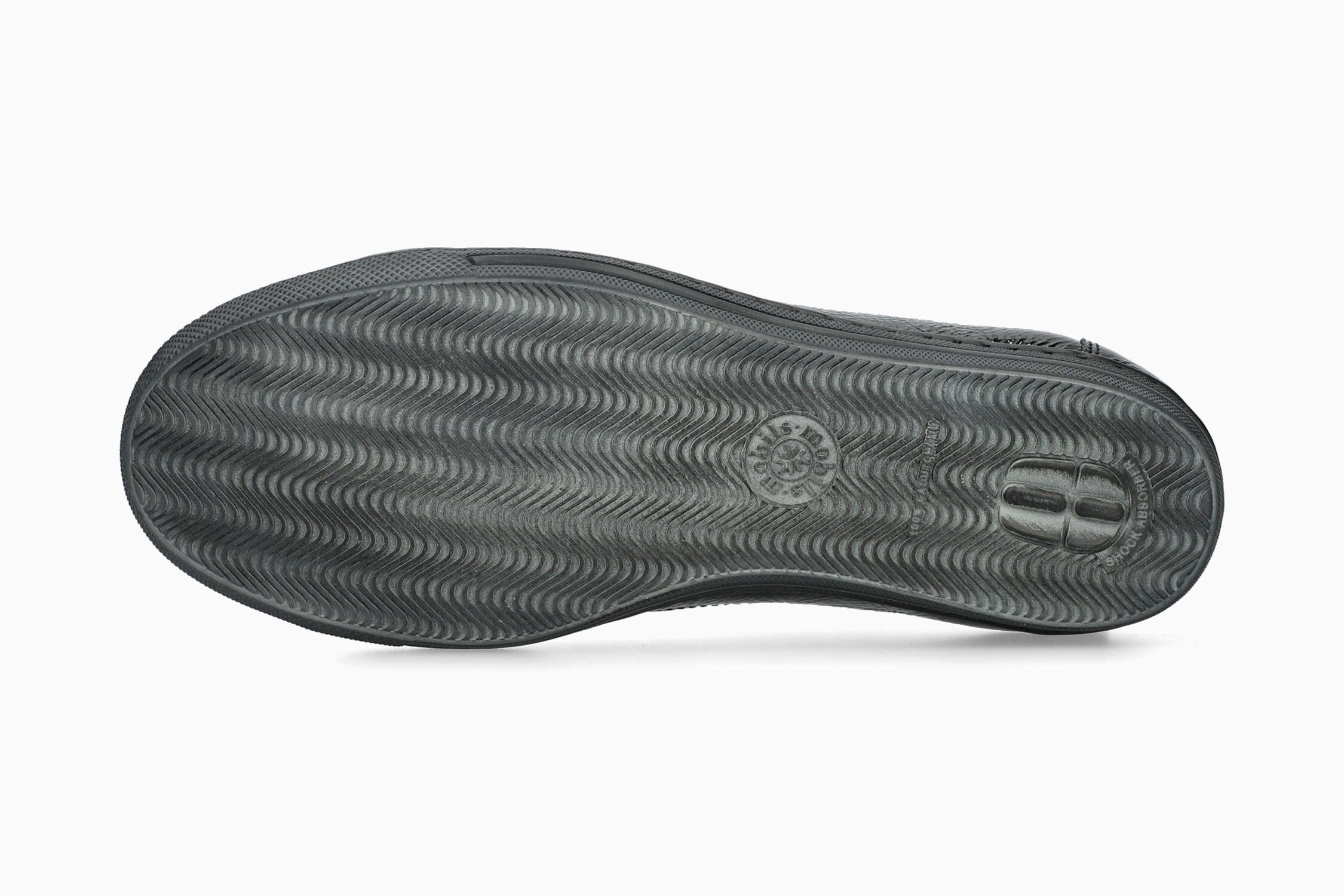 MEPHISTO HAWAI, BLACK CRINKLE PATENT