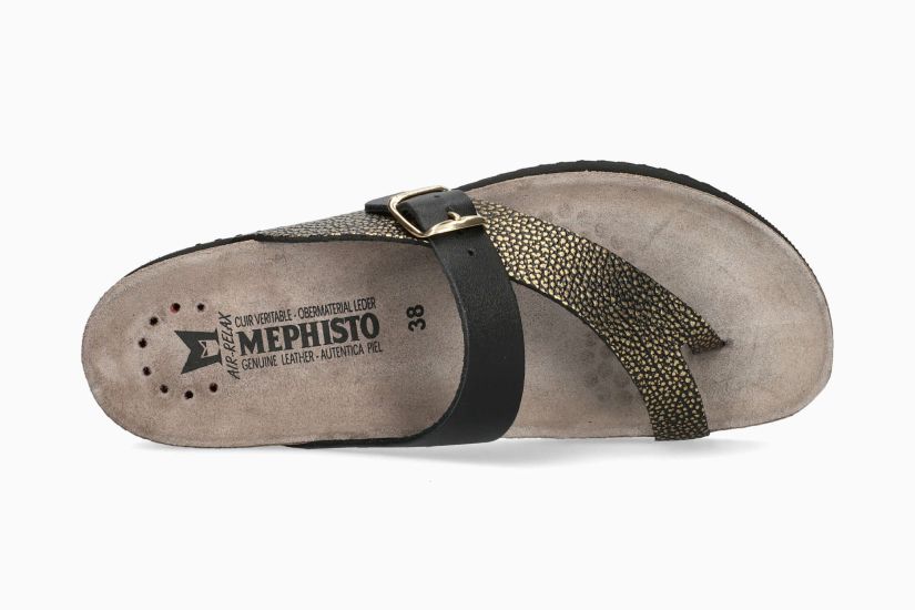 MEPHISTO HELEN MIX, GOLD/BLACK