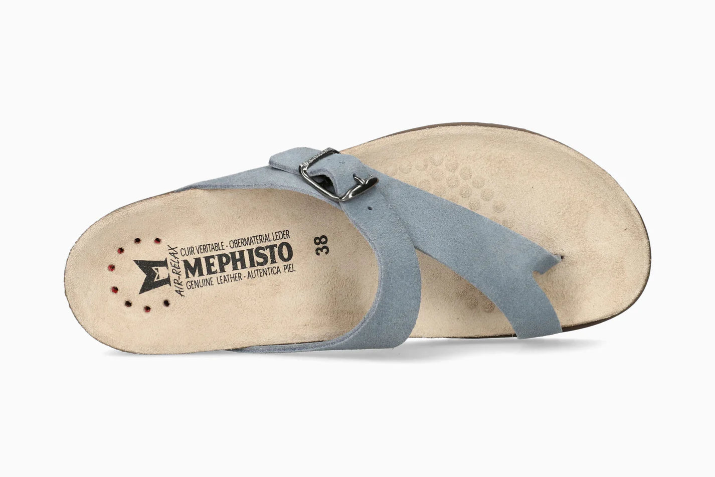MEPHISTO HELEN, SEA BLUE VELOUR