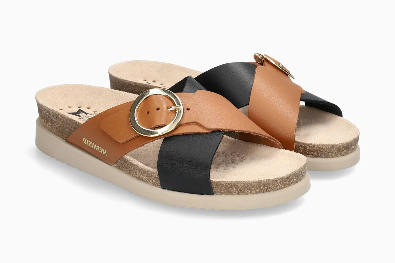 MEPHISTO HIRINA, BLACK / HAZELNUT
