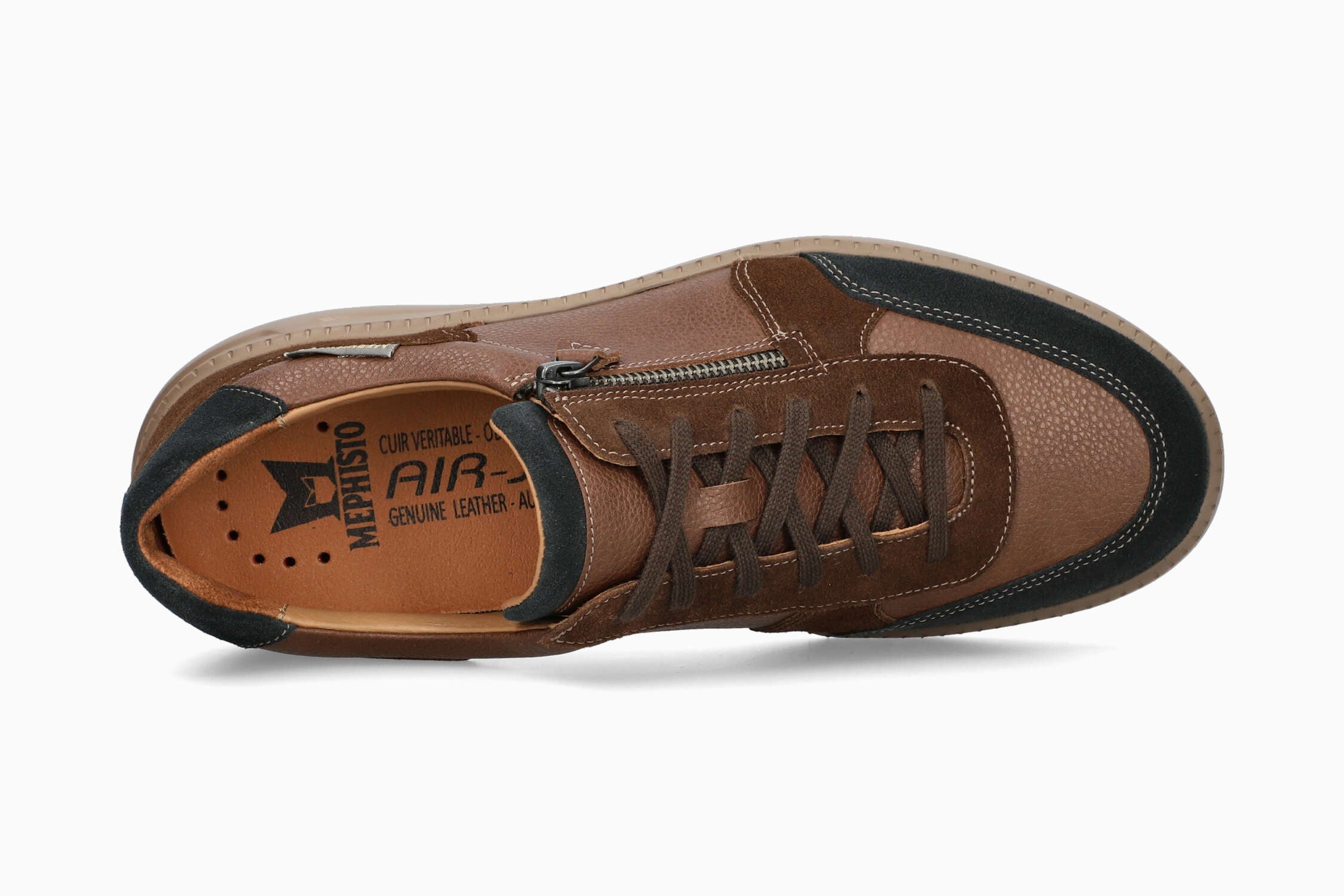 MEPHISTO JAMY, BROWN/BLUE COMBO