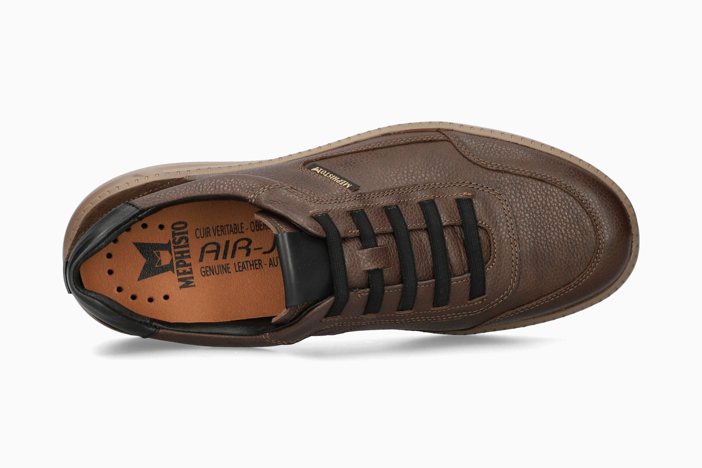 MEPHISTO JORK, DARK BROWN COMBO