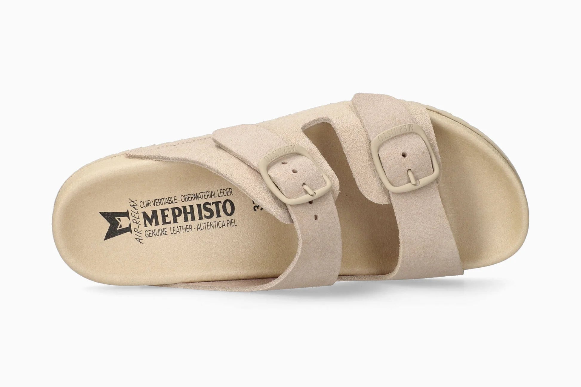 MEPHISTO KORA, LIGHT SAND VELOUR