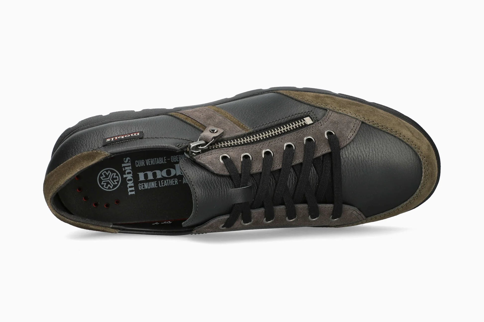 MEPHISTO KRISTOF, MOSS/BLACK