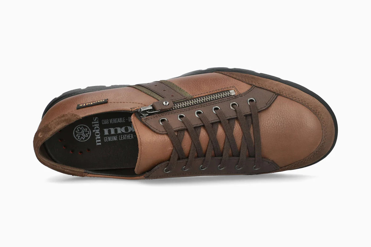 MEPHISTO KRISTOF, CHESTNUT/HAZELNUT COMBO