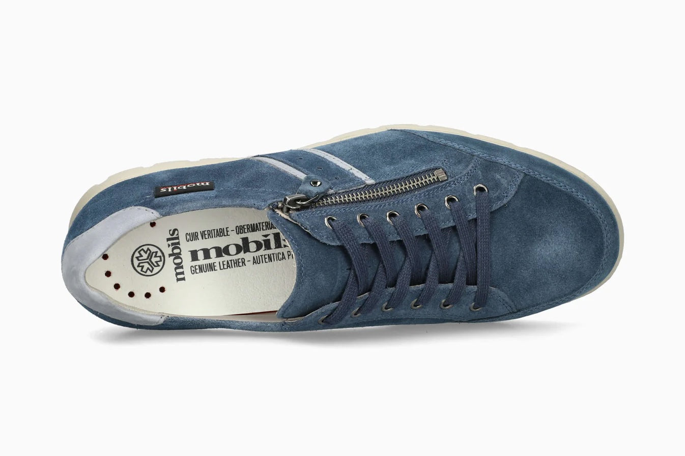 MEPHISTO KRISTOF, MULBERRY / GREY