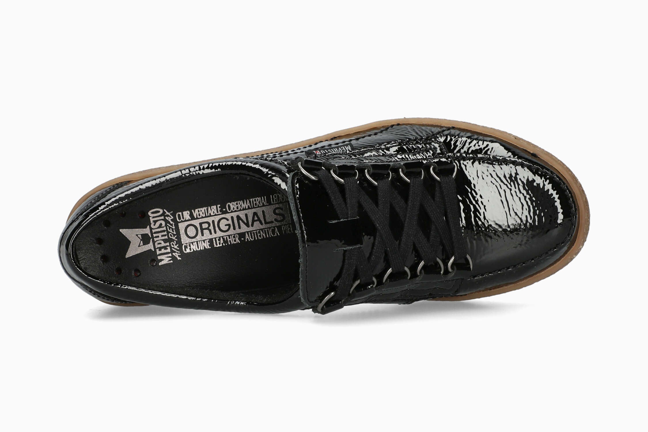 MEPHISTO LADY, BLACK PATENT