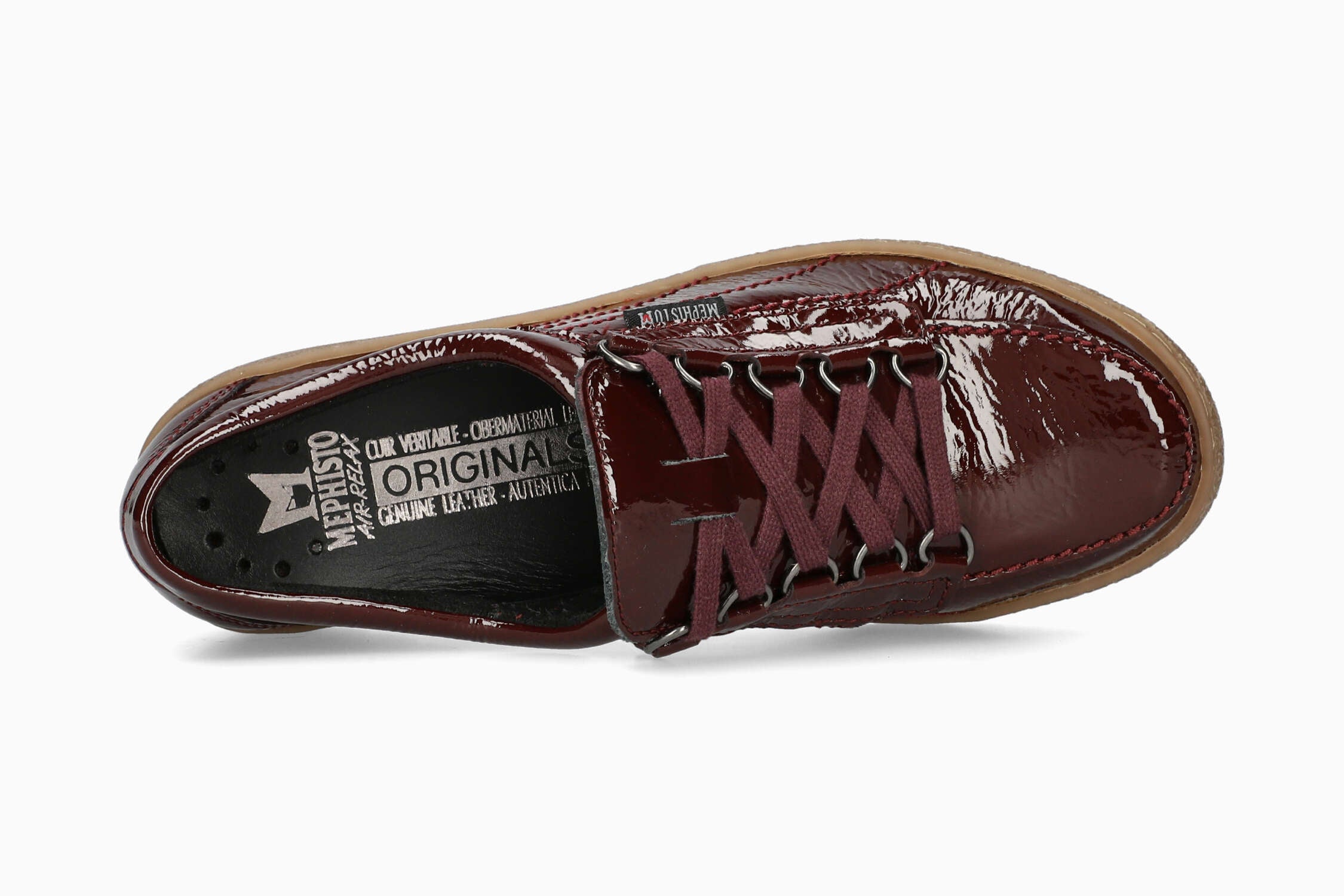 MEPHISTO LADY, OXBLOOD PATENT
