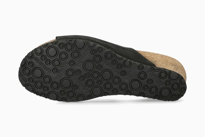 MEPHISTO LISANE, BLACK NUBUCK