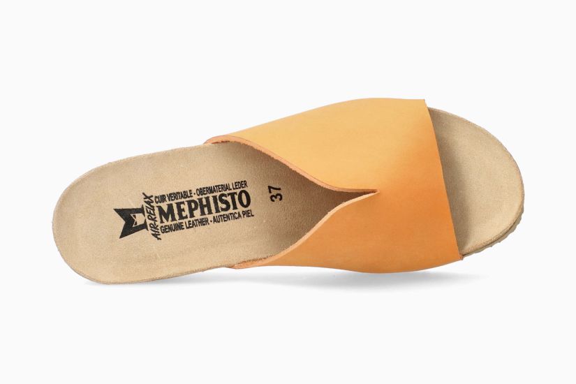 MEPHISTO LISANE, ORANGE NUBUCK