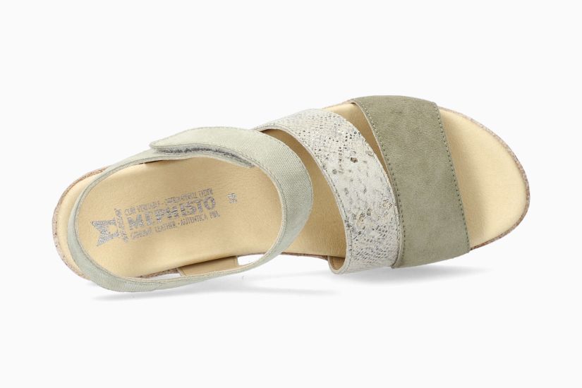 MEPHISTO GIANNA, LIGHT KHAKI VELCALF
