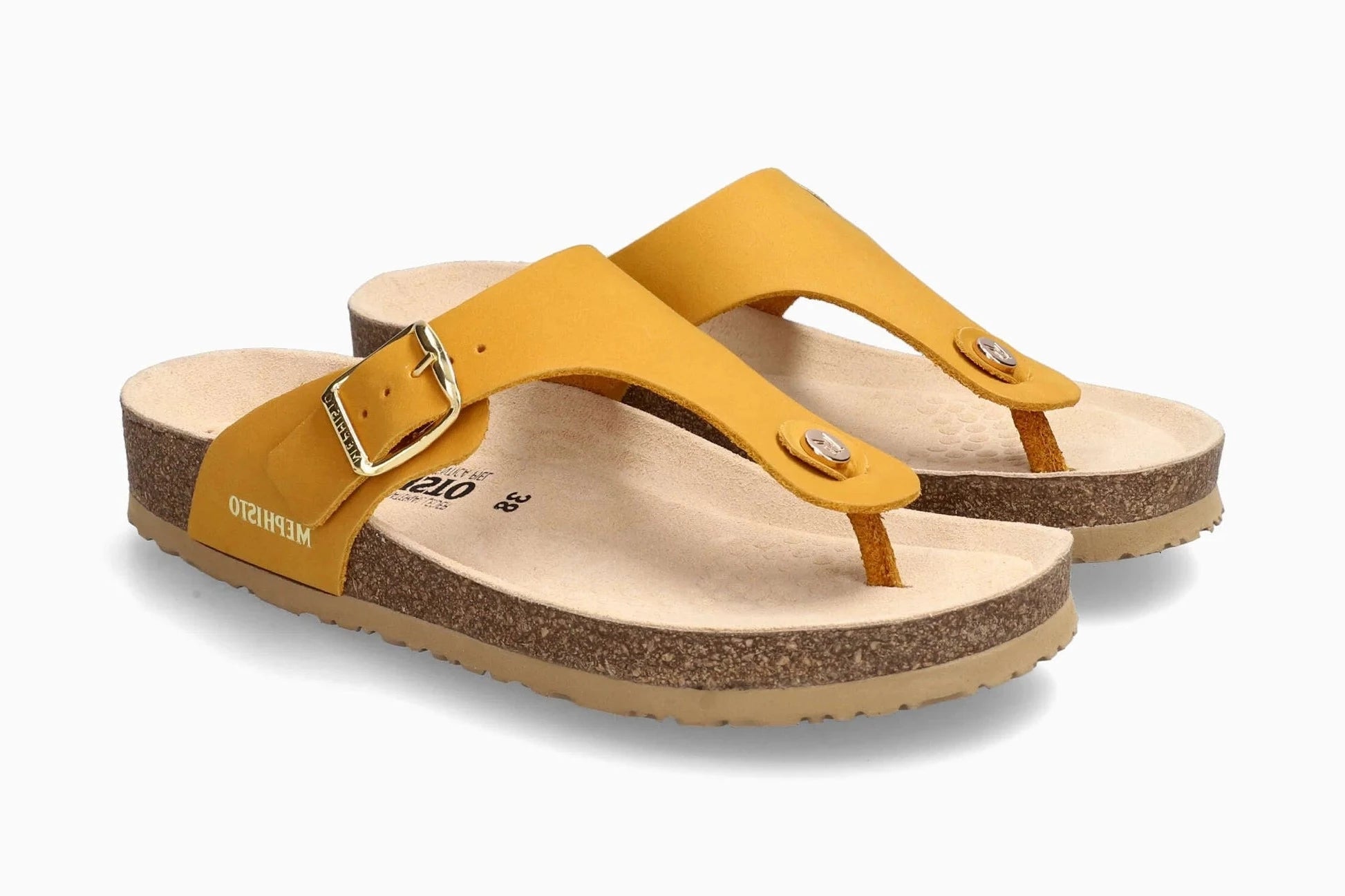 MEPHISTO MELINDA, OCHRE NUBUCK