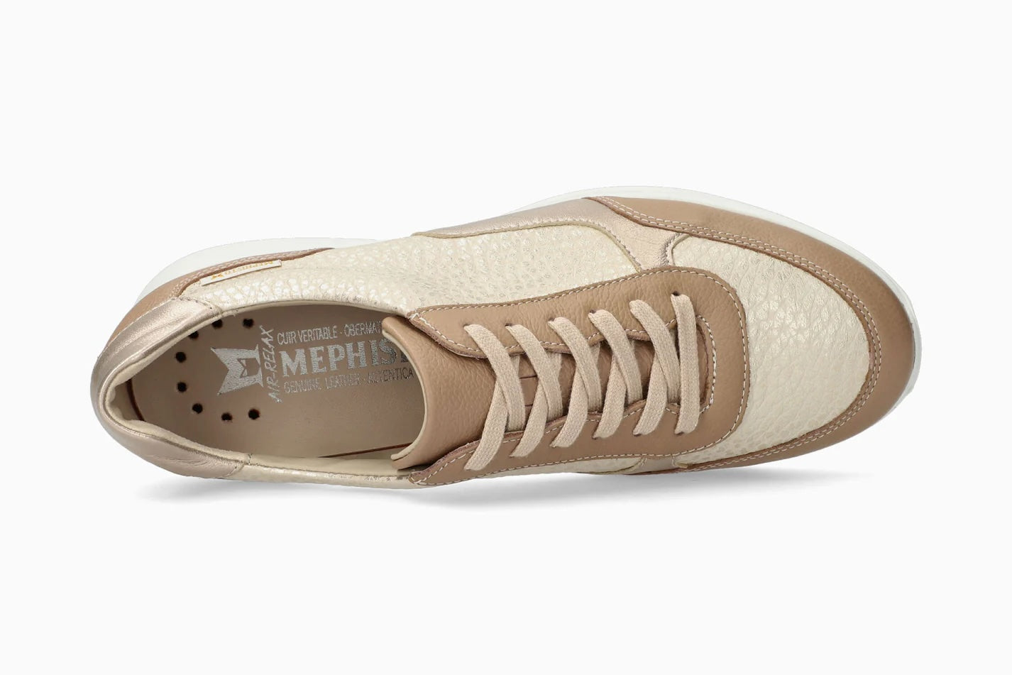 MEPHISTO MENDY, LIGHT TAUPE COMBO