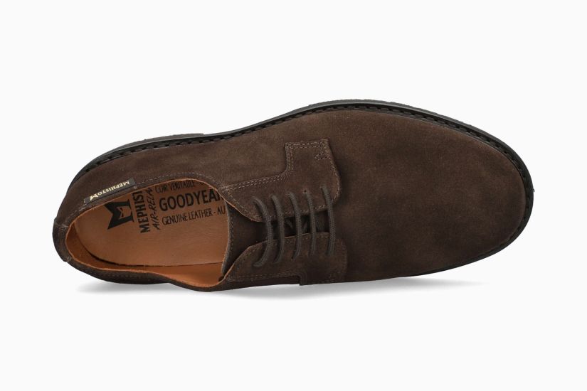 MEPHISTO MANKO, DARK BROWN VELOUR