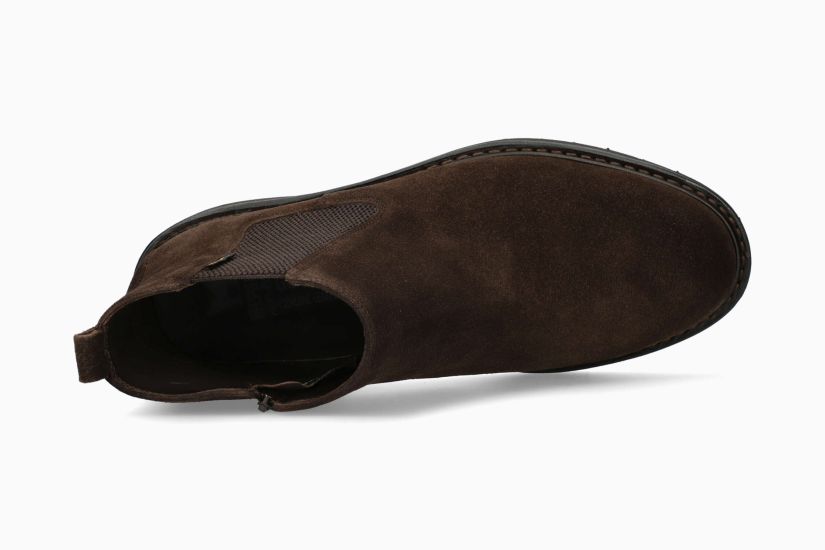 MEPHISTO MURRAY, DARK BROWN VELOUR