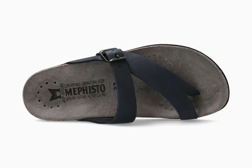 MEPHISTO HELEN, NAVY NUBUCK