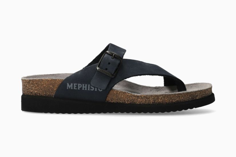 MEPHISTO HELEN, NAVY NUBUCK