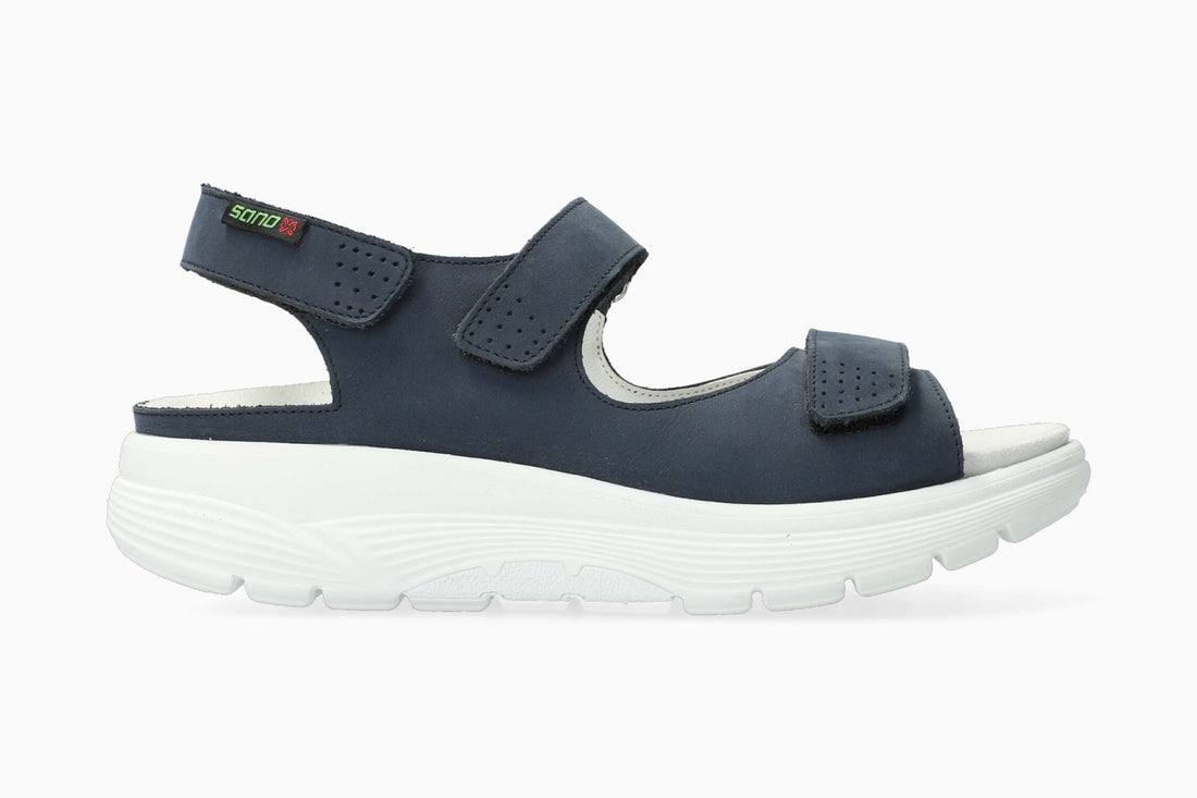 MEPHISTO NORINE, JEANS BLUE (WHITE SOLE)