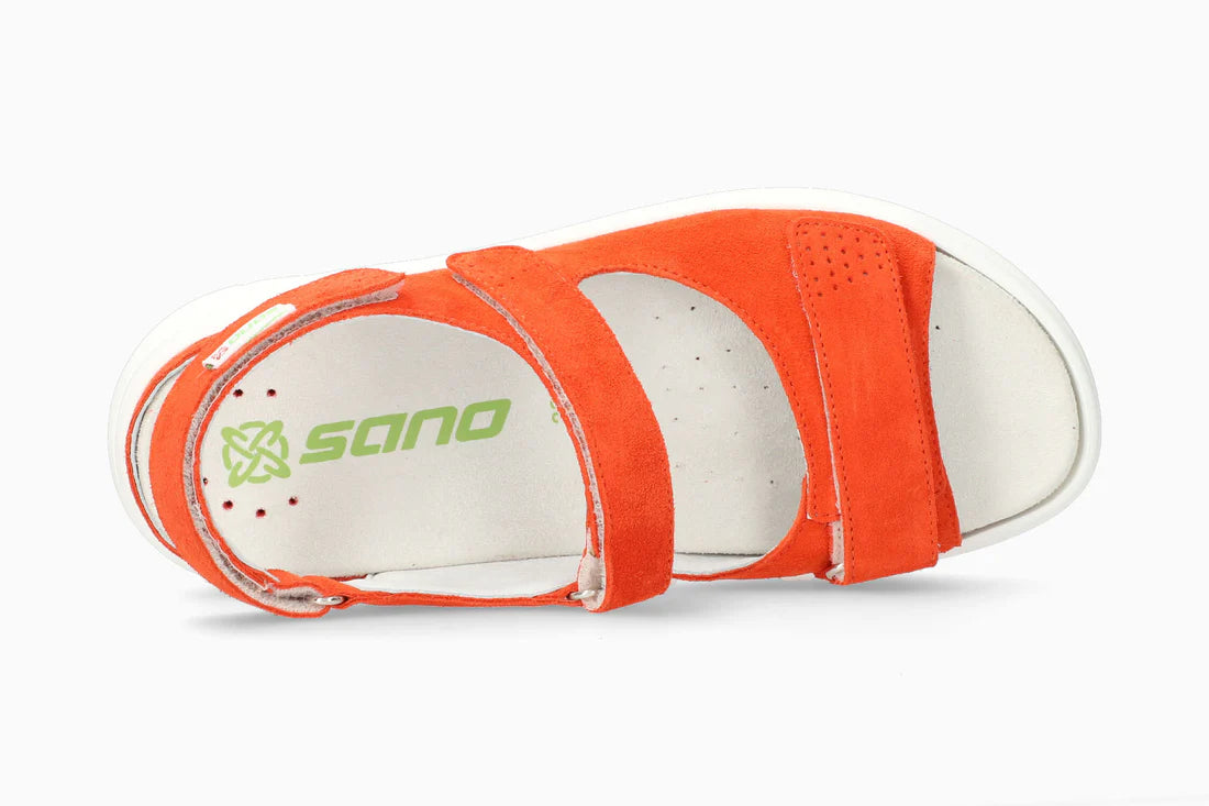 MEPHISTO NORINE, TANGERINE (WHITE SOLE)