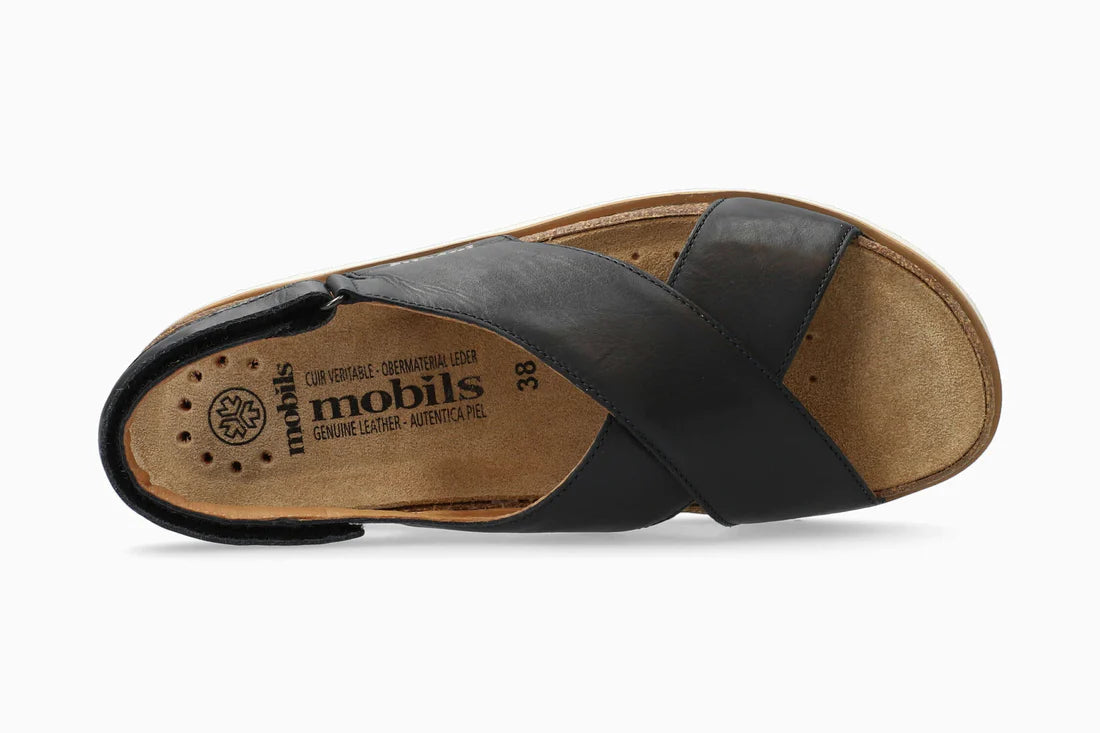 MEPHISTO TALLY, NAVY SILK