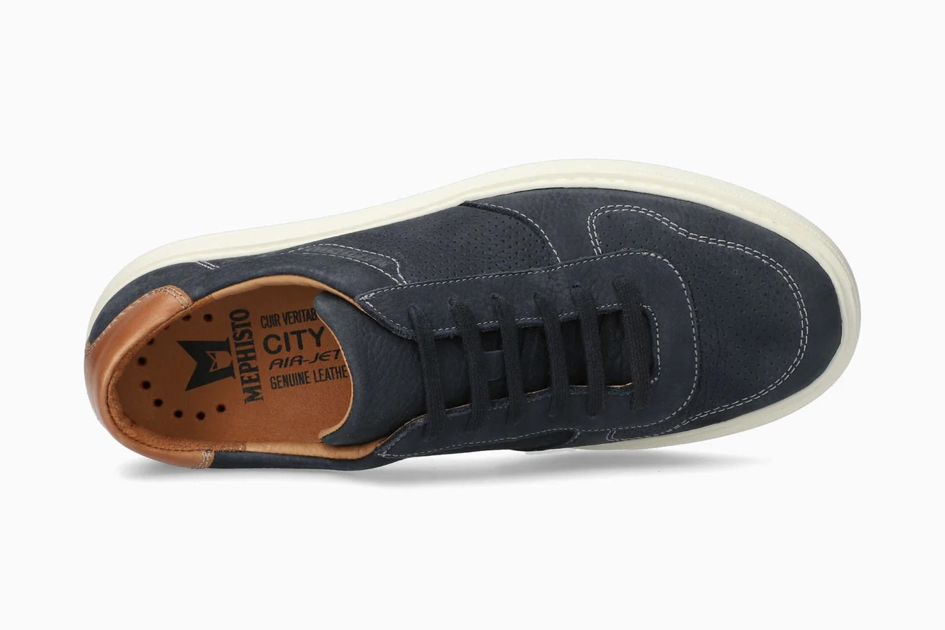 MEPHISTO OLAF, NAVY SPORTBUCK