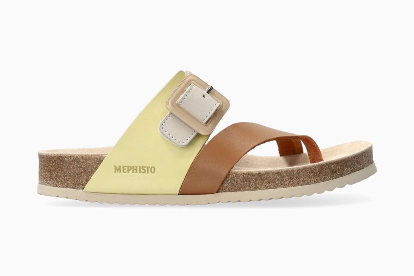 MEPHISTO MADELINE, CAMEL/YELLOW COMBO