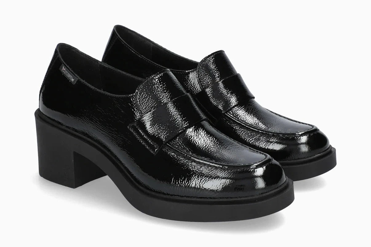 MEPHISTO PAMELIA, BLACK PATENT