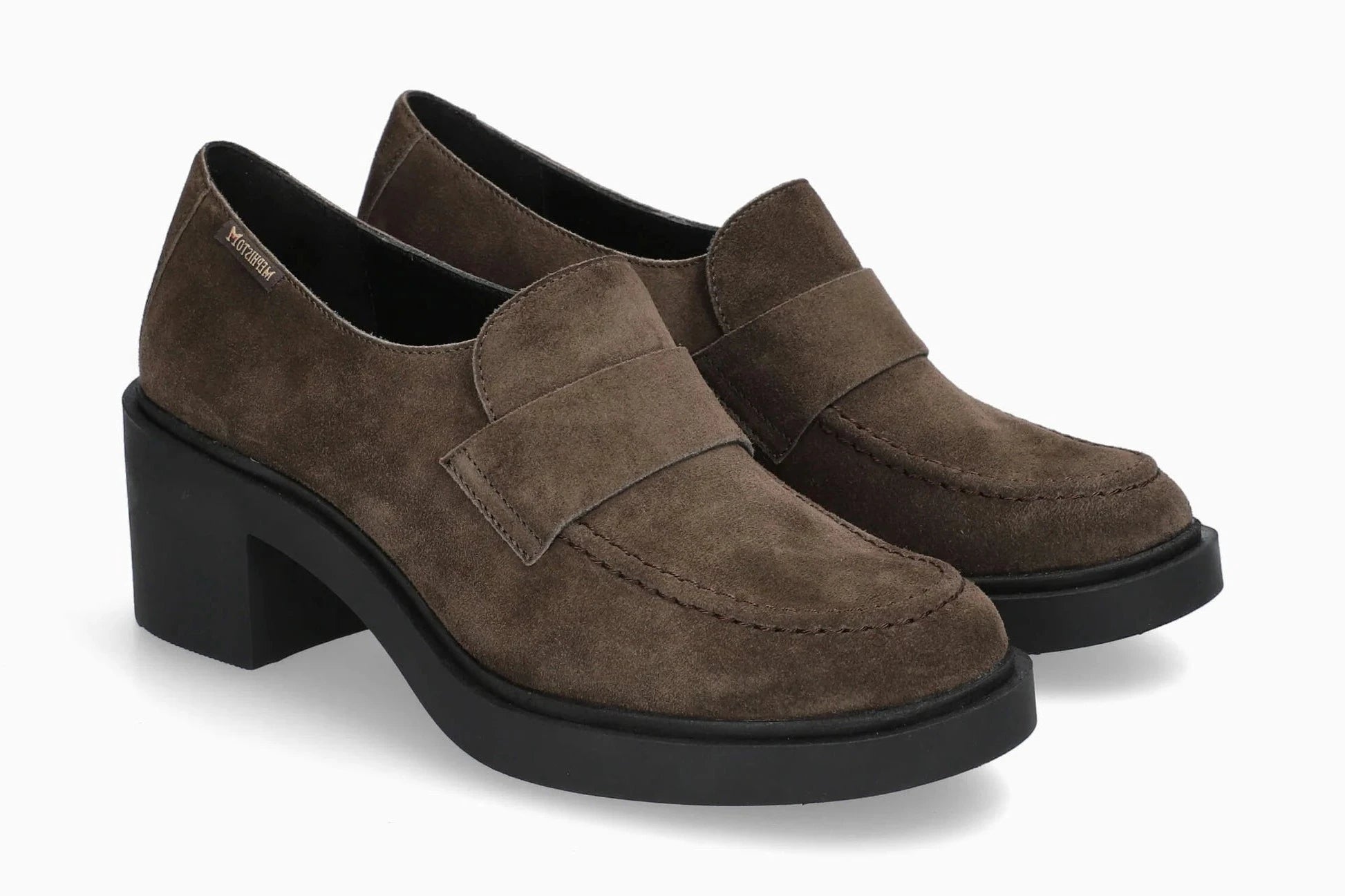 MEPHISTO PAMELIA, DARK BROWN VELSPORT