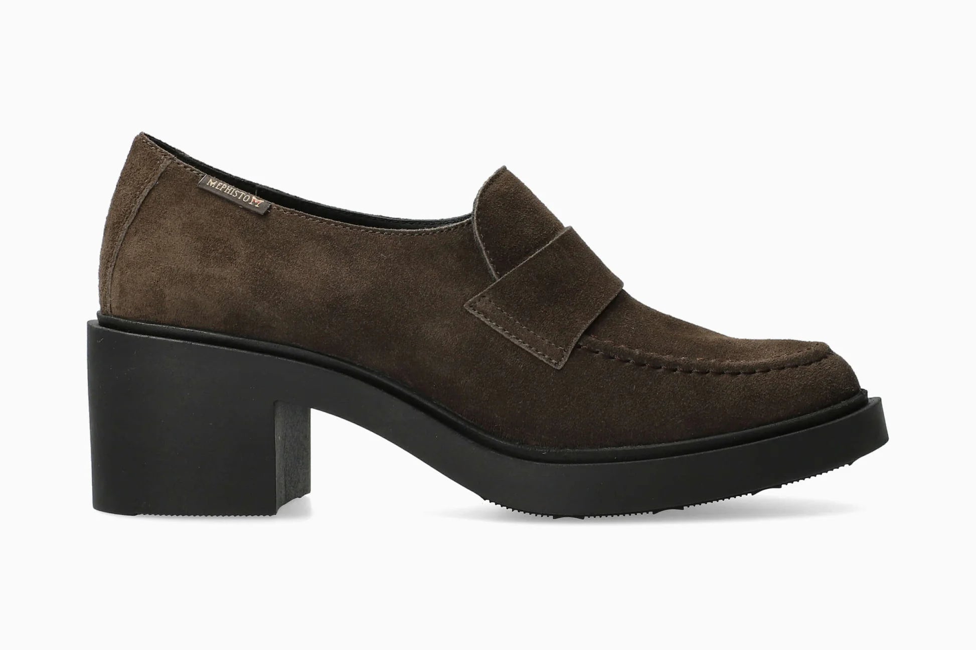 MEPHISTO PAMELIA, DARK BROWN VELSPORT