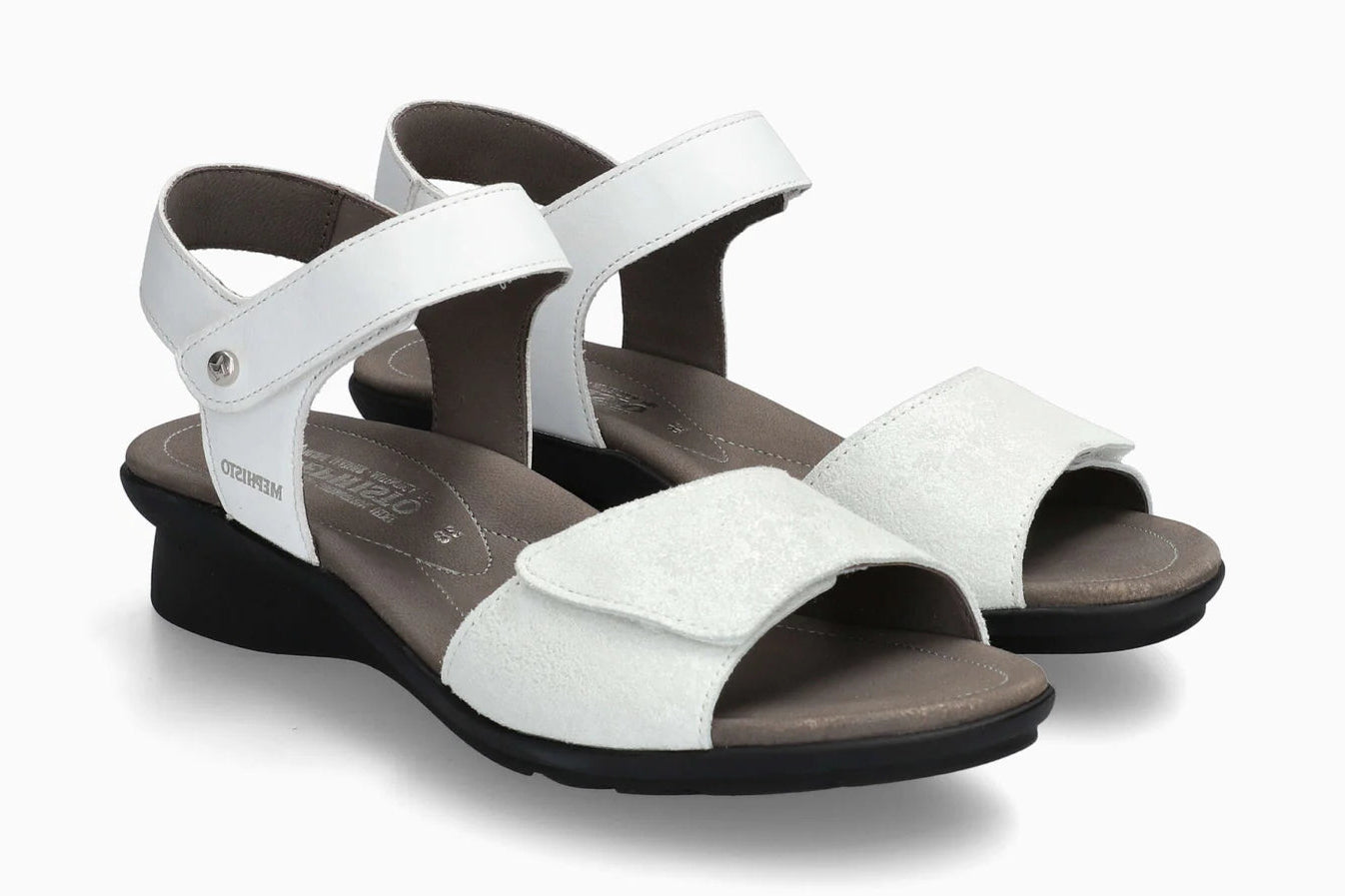 MEPHISTO PATTIE, WHITE POLKA