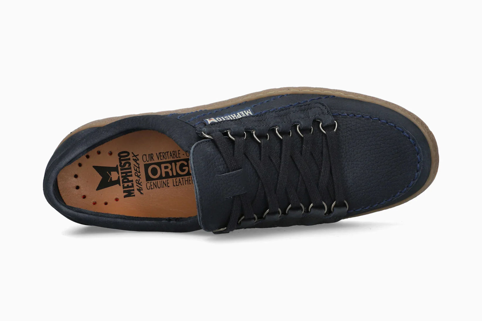 MEPHISTO RAINBOW, NAVY SPORTBUCK
