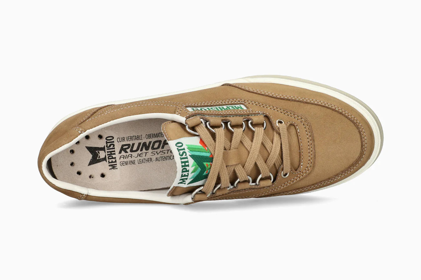 MEPHISTO RUSH, TAUPE NUBUCK