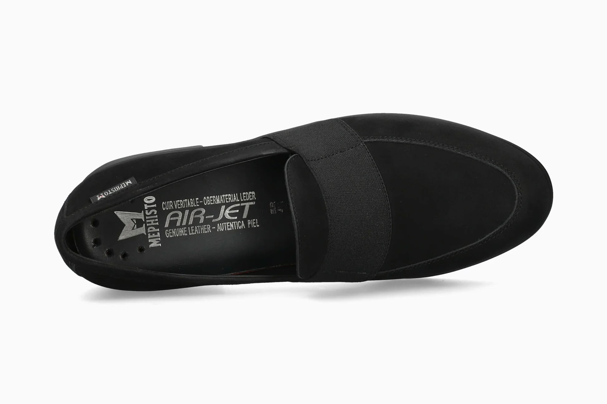 MEPHISTO SORIANE, BLACK NUBUCK