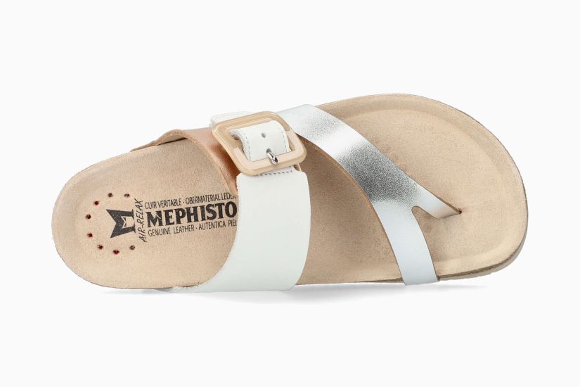 MEPHISTO MADELINE, SILVER/WHITE COMBO